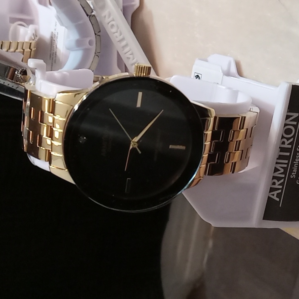 Armitron men's watch with diamond